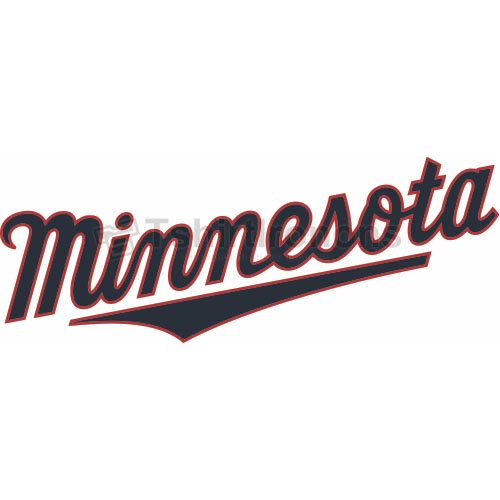 Minnesota Twins T-shirts Iron On Transfers N1731